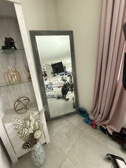 Wood Frame Mirror