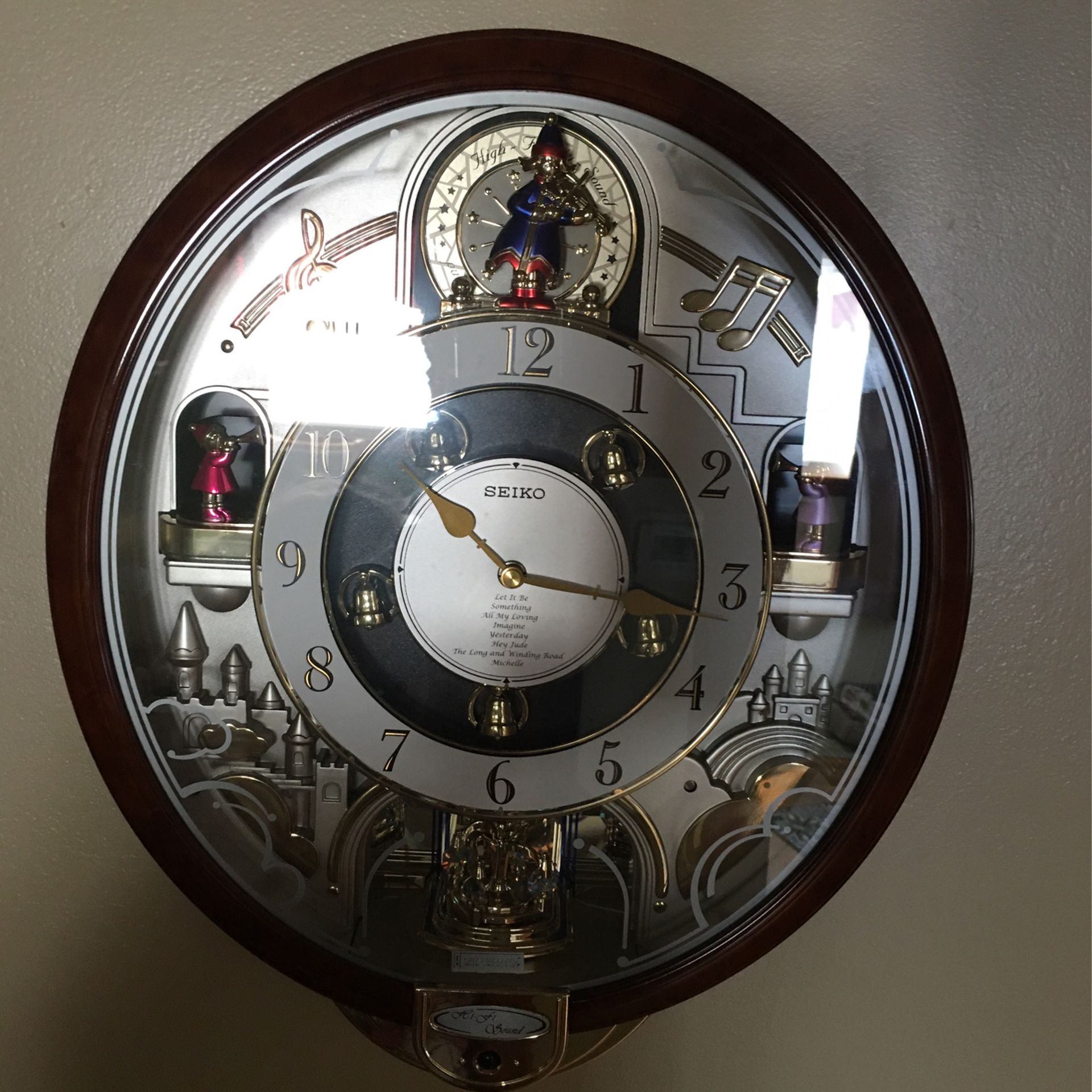 BEAUTIFUL SEIKO MUSIC IN MELODIES CLOCK