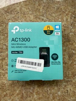 TP-Link AC1300 Archer T3U Mini Wireless MU-MIMO USB Adapter