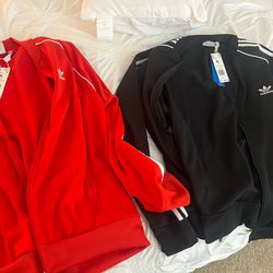 adidas Jackets 2 Black And Red Size XL