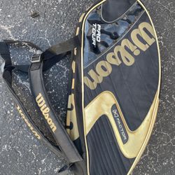 WILSON TENNIS Pro Tour K Factor  6 Rocket Backpack 