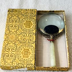 Vintage Japanese Magnifying Glass with Box