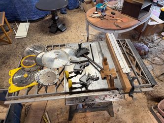 Vintage Craftsman 113.29959 12” Cast Iron Table Saw + Blades & Accessories DELIVERY AVAILABLE