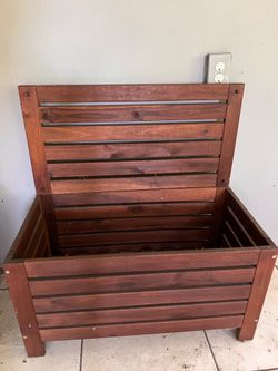 IKEA storage bench