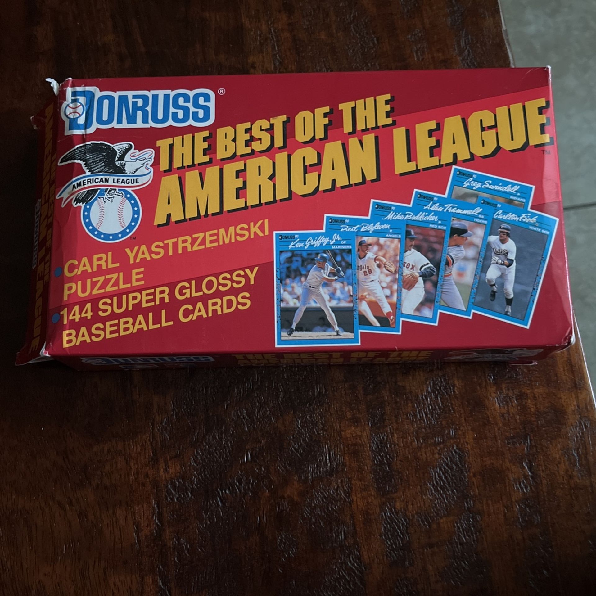 Donruss Baseball Card Set 1990