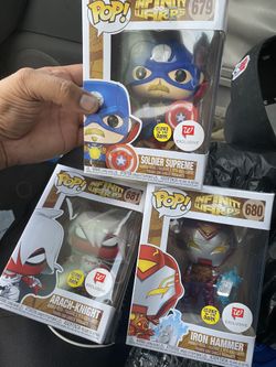 Funko POP Infinity Warps complete Wave