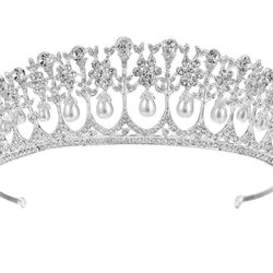 Queen Headpiece Tiara for Wedding