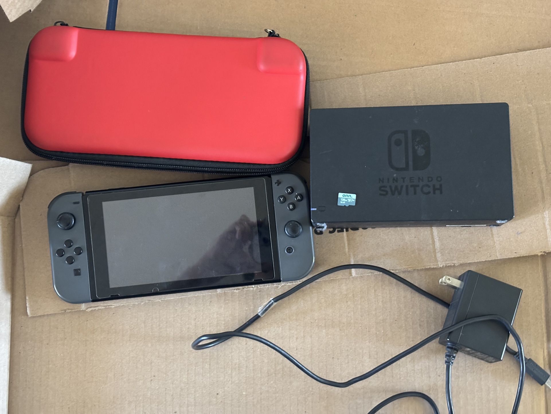 Nintendo Switch V2 W/SD And Dock