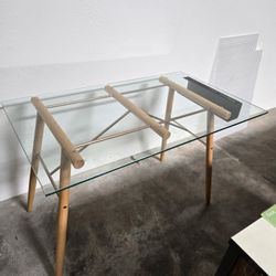 Glass Desk