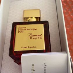 baccarat cologne Brand new Never Used With Box 