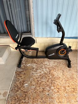 Recumbent exercise bike