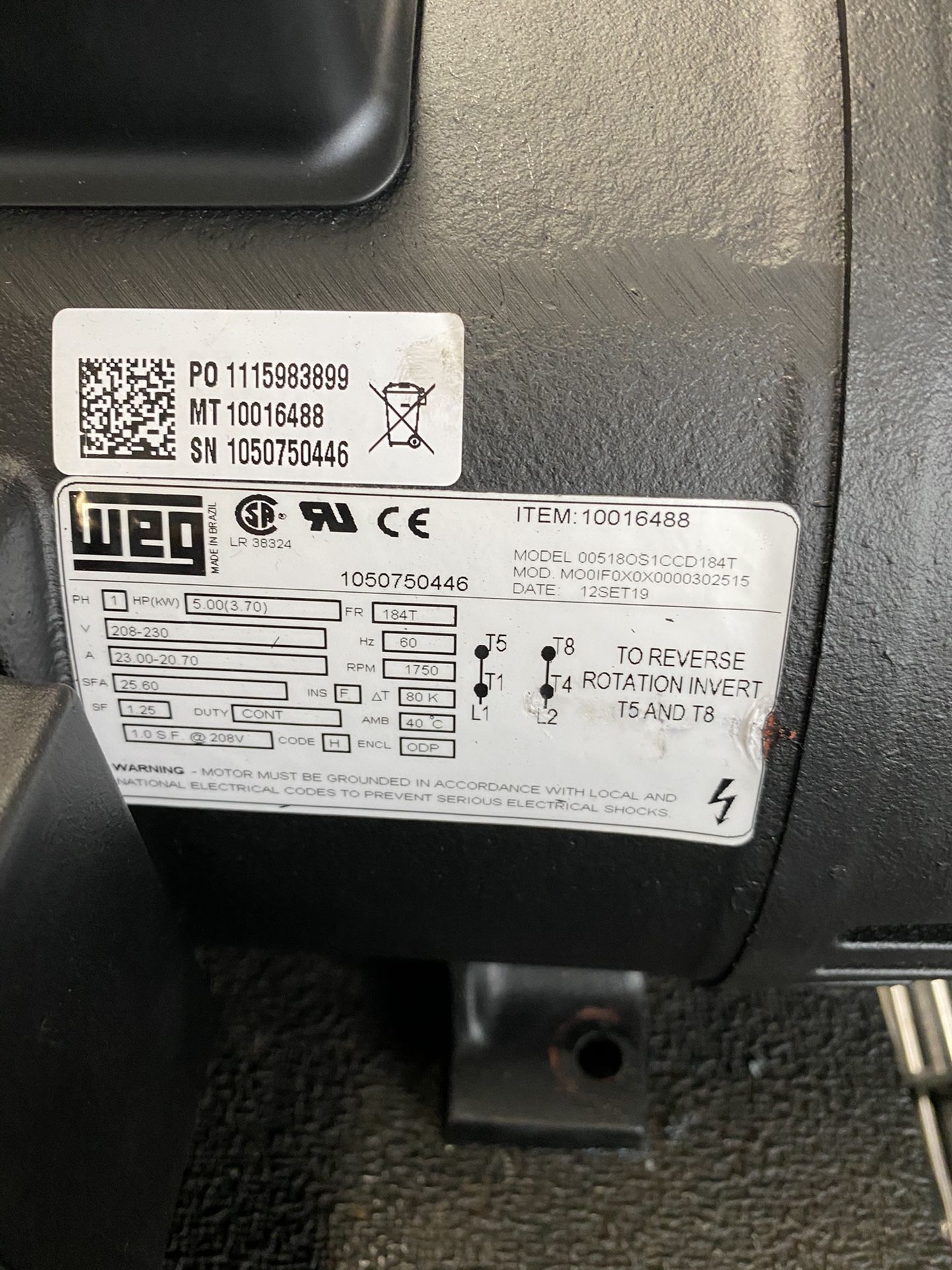 Air Compressor Motor