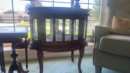 Antique Curio Table 