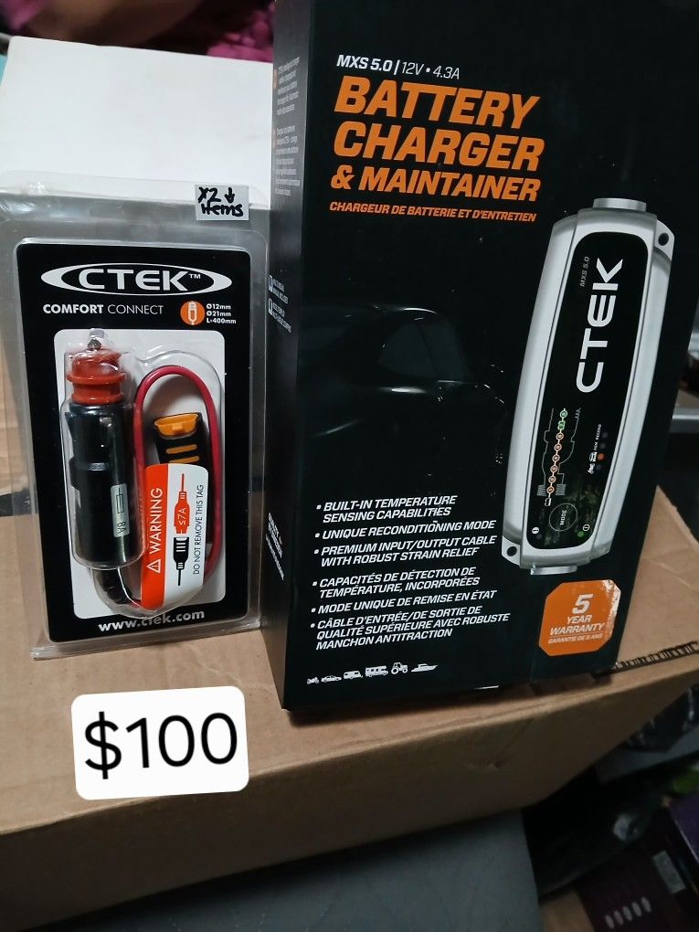 Battery Charger And Maintainer. Both For $100