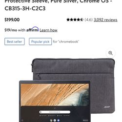 Brand New Chrome Laptop