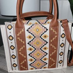 Wrangler Tote Bag | Women Shoulder Boho Aztec Handbags