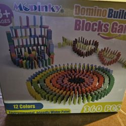 360pc Building Block Dominos
