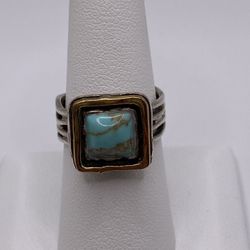 Turquoise 925 Vintage Ring 