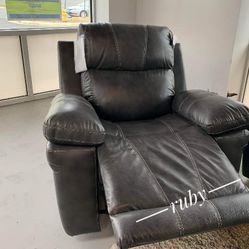 By Ashley Living Room Furniture| Edmar Power Recliner| Showroom Available 