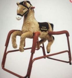 Rockin’ Rider Maverick Plush Spring Horse