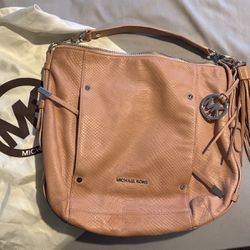 Michael Kors Leather Hobo Bag 