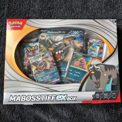 Pokemon TCG Mabosstiff EX Box
