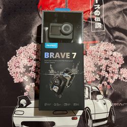Brave 7 Dual Color Screens and Ipx8 Waterproof Action Camera