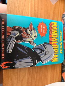 Mandalorian zipper notebook