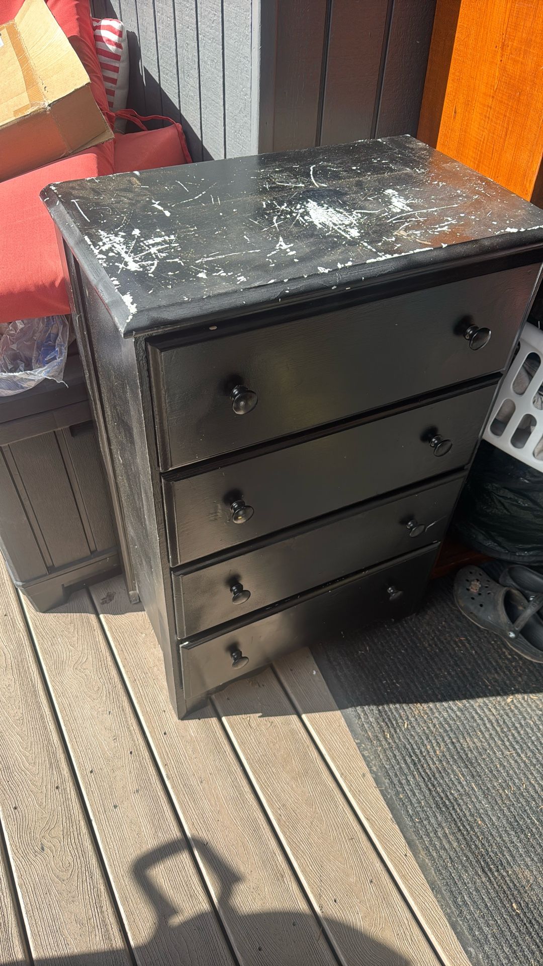 Small Four Drawer Dresser