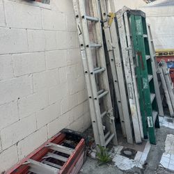 Escalera de 18 pies de aluminio muy barata