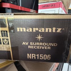 Marantz Slimline NR 1506 Surround Sound Receiver - brand new / sealed