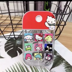 Hello Kitty and Friends Alcohol Spray Empty bottle brand New