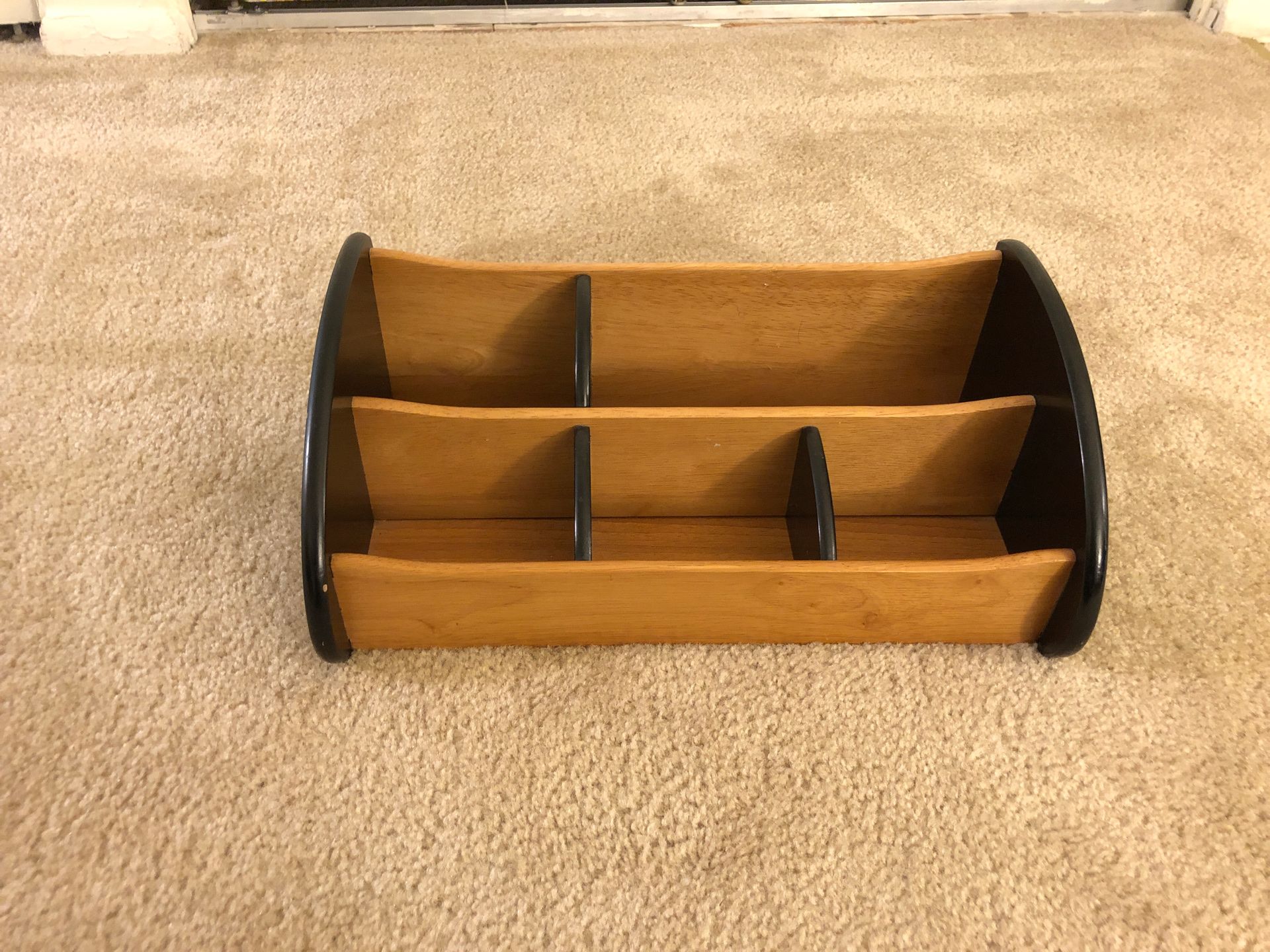 Wooden organizer (5 compartments)