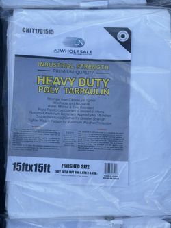 15X15 Heavy Duty Tarp