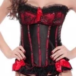 Red Corset New M OR 2X