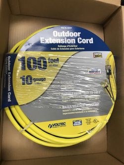 10/3 100 Ft extension cord for industrial use