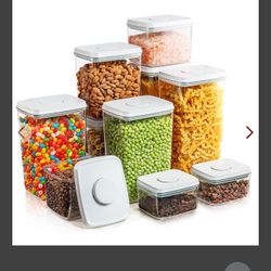 Airtight Pop Food Containers (5pack) 