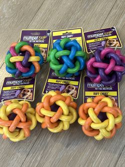Multi pet  Ruff Enuff Dog Toys 