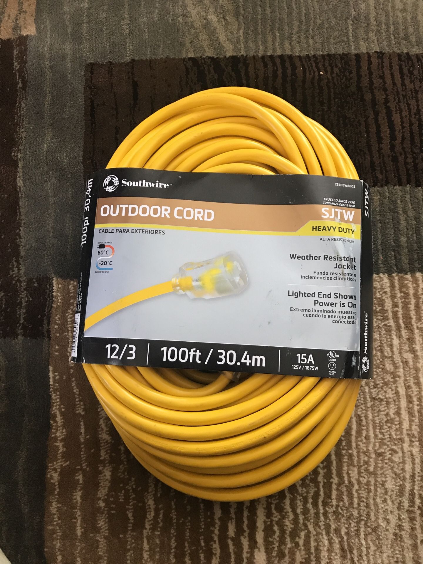 Outdoor cord