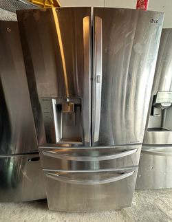 LG Stainless Steel Fridge French Door Style