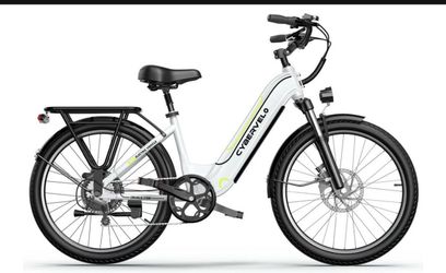 Cybervelo EK7 48V25AH 80 Miles 28MPH electric bicycle