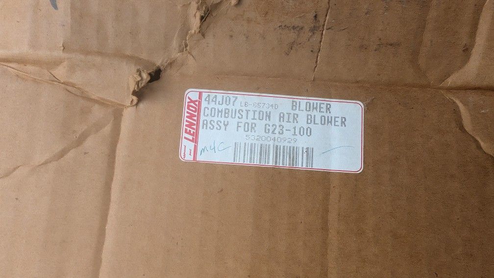 Lennox 44j07 Combustion Air Blower