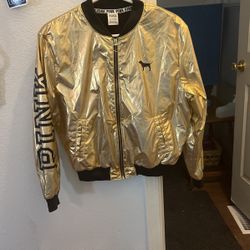 Victoria’s Secret Gold Coat Small 