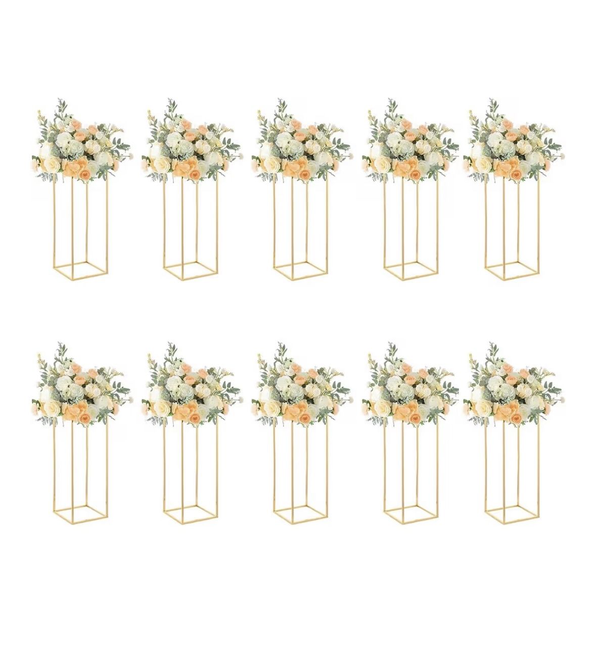 Gold Centerpieces 24in Tall