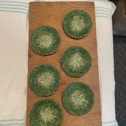 Cabbage dessert plates