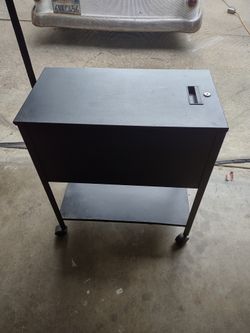 Rolling Filing Cabinet