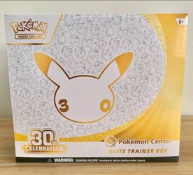 Pokemon 30th Anniversary Pokemon Center Exclusive ETB