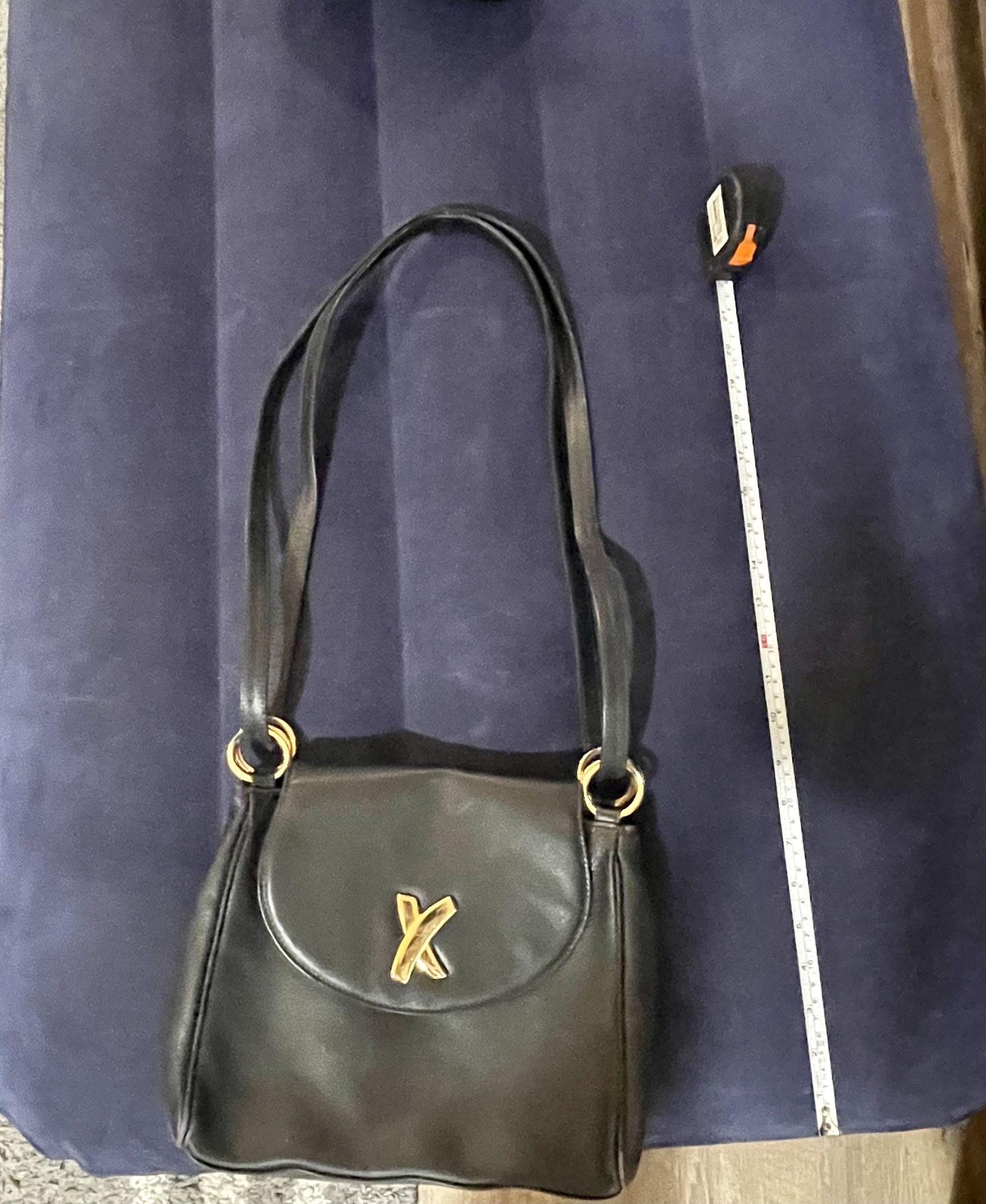 Paloma Picasso Vintage luxury designer Leather Shoulder Bag