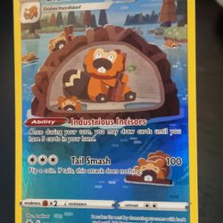 Bibarel GG25/GG70 Crown Zenith Full Art Ultra Rare Holo Pokemon Card NM