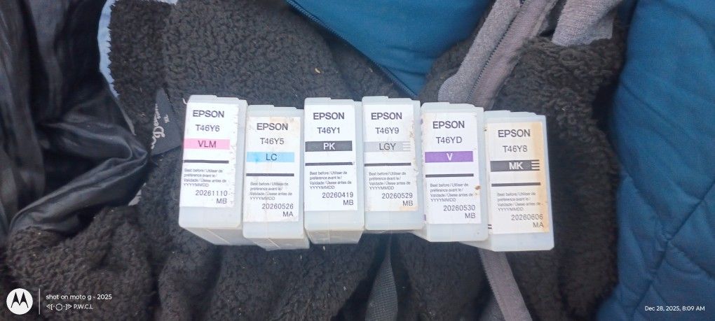 Epson T46Y9 Printer Ink Multiple Colors
